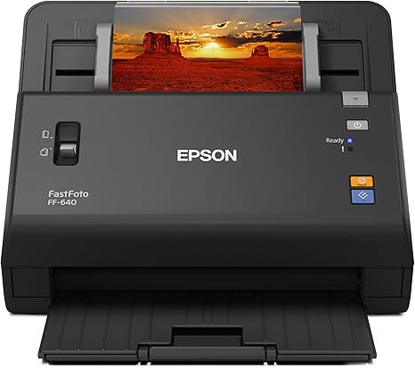 Amazon Com Epson Fastfoto Ff 640 High Speed Photo Scanning System