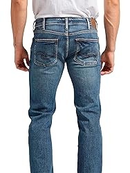 Silver Jeans Co. Men's Allan Slim Fit Straight Leg
