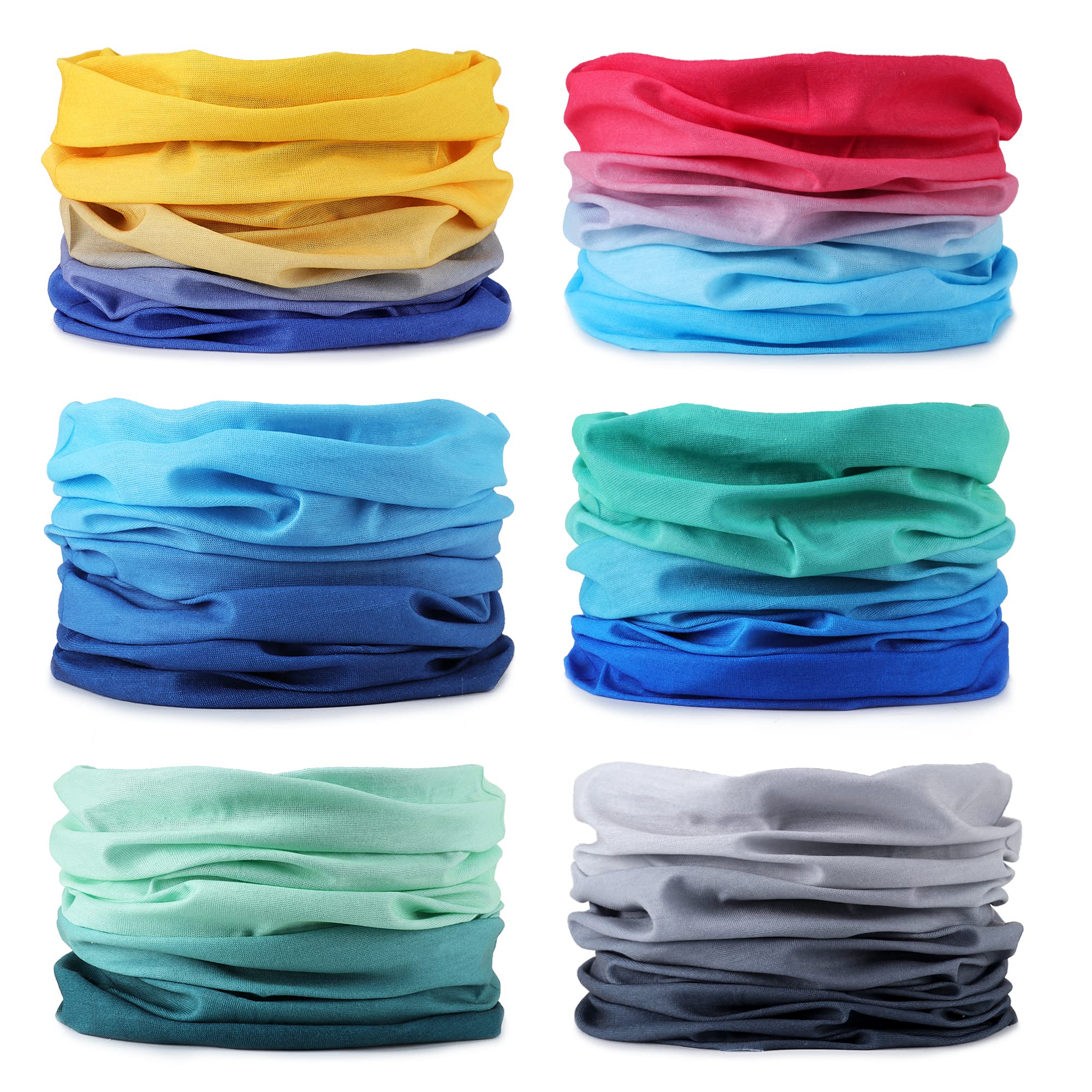 YouGa Headband Bandana - Outdoors Headwear, Scarf Bandanna, Wide Headband, Headwrap Balaclava Tube Mask Multifunctional Headwear (Pink)