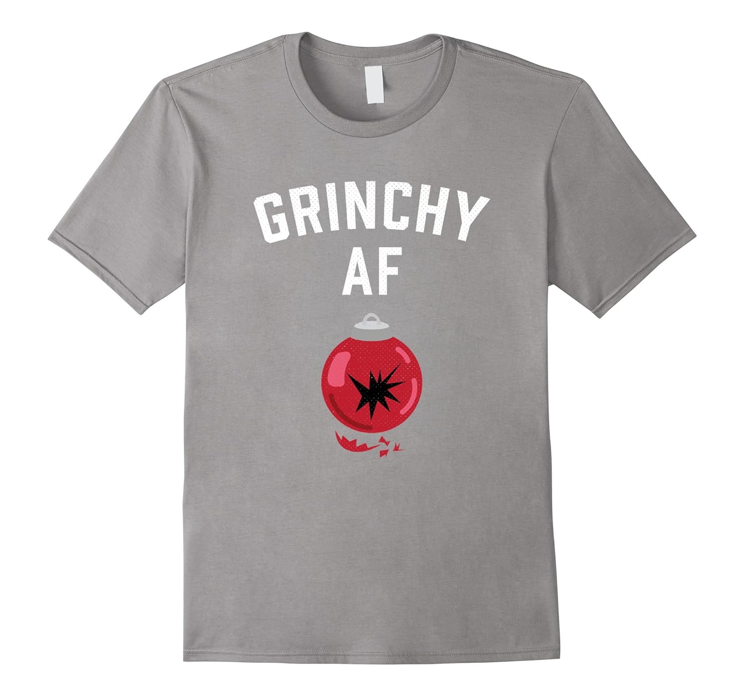 Grinchy AF Shirt: Funny Anti Christmas Bah Humbug T-Shirt-ANZ