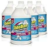 OdoBan Disinfectant Concentrate and Odor Eliminator, Made in the USA, Cotton Breeze Scent, 4 Gallons