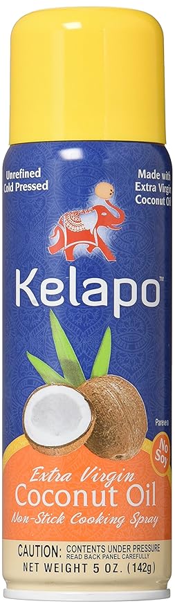 Kelapo Aceite de coco extra virgen, aerosol de cocción, lata ...