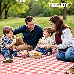 TigeJoy Extra Large Picnic Blanket Waterproof