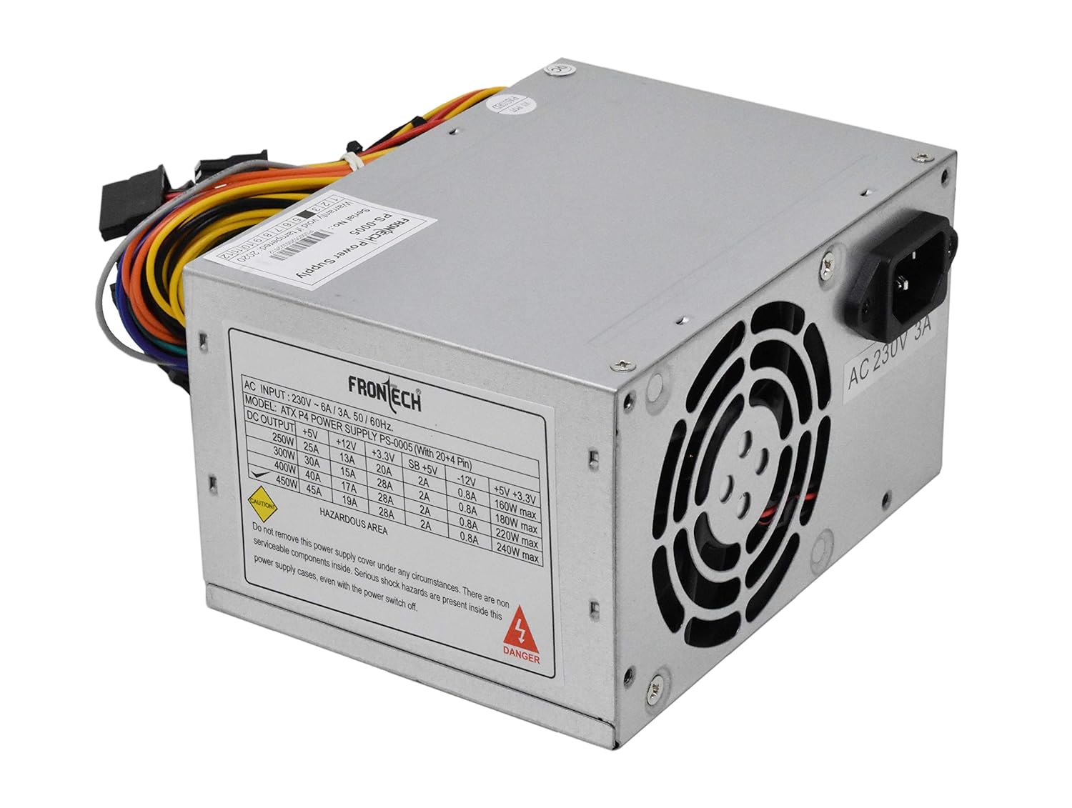 Amazon.in Buy Frontech PS0005 Computer Power Supply as 230V/450W SMPS
