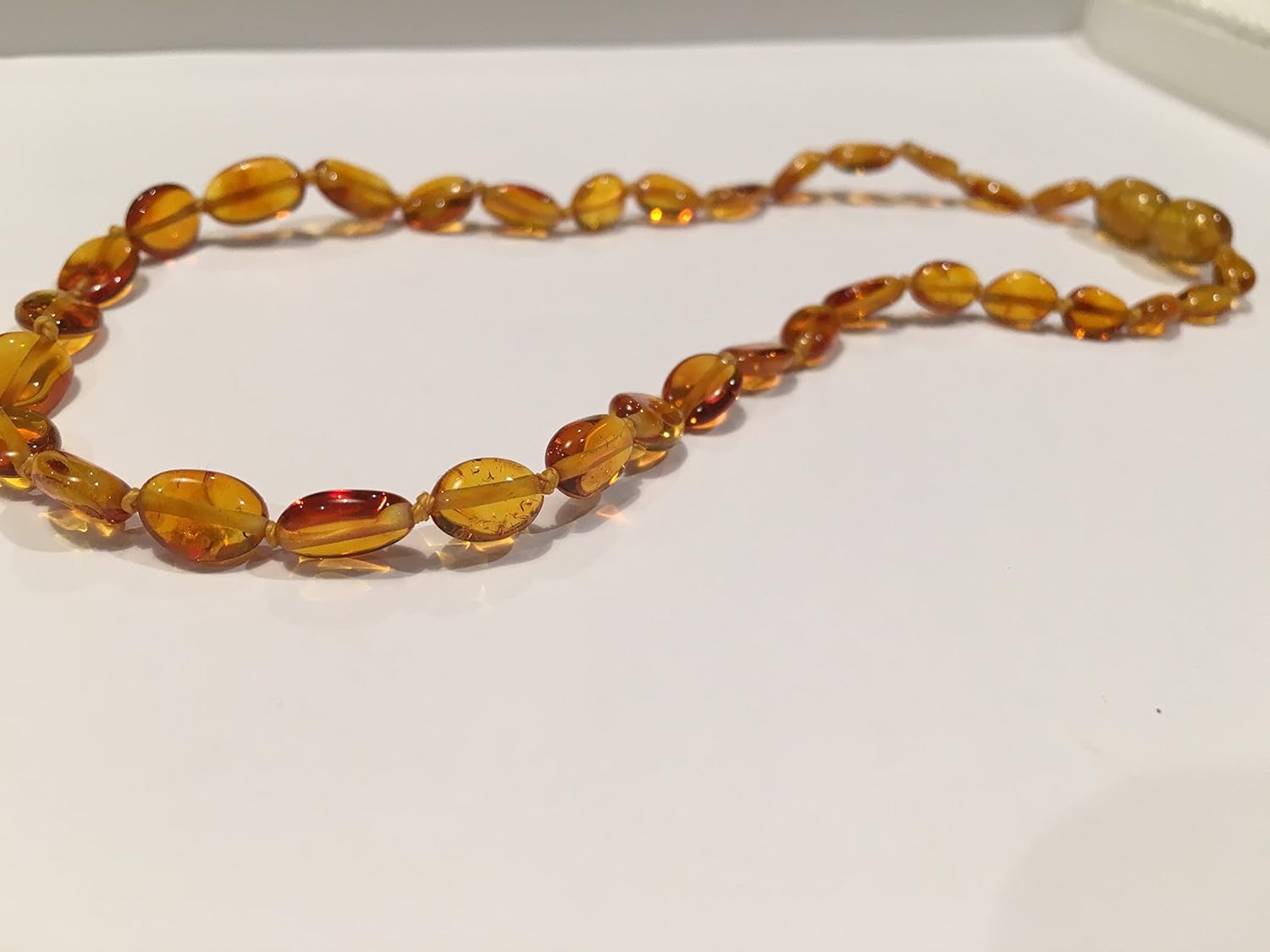 baltic essentials amber teething necklace
