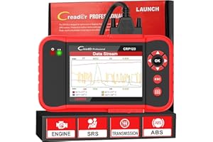 LAUNCH CRP123 V2.0 Elite OBD2 Scanner, 2025 New Engine/ABS/SRS/Transmission Car Diagnostic Tool With Oil Reset/Throttle Adaption/SAS Relearn , Check Engine Code Reader, Lifetime Free Update Scan Tool