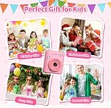 Gofunly Kids Camera Instant Print 2.0-Inch 32GB 5 Roll Paper 3-12 view 7