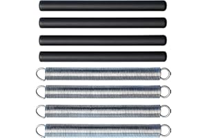 DZBQ 4 Pack Brake Lathe Spring Silencer Bands Assembly Compatible with AMMCO,RELS,Ranger, Hunter and Accu-turn Bench Brake Lathes, Replace Part Number 9800, 909800, SB9800, 438190 and 175-276-1