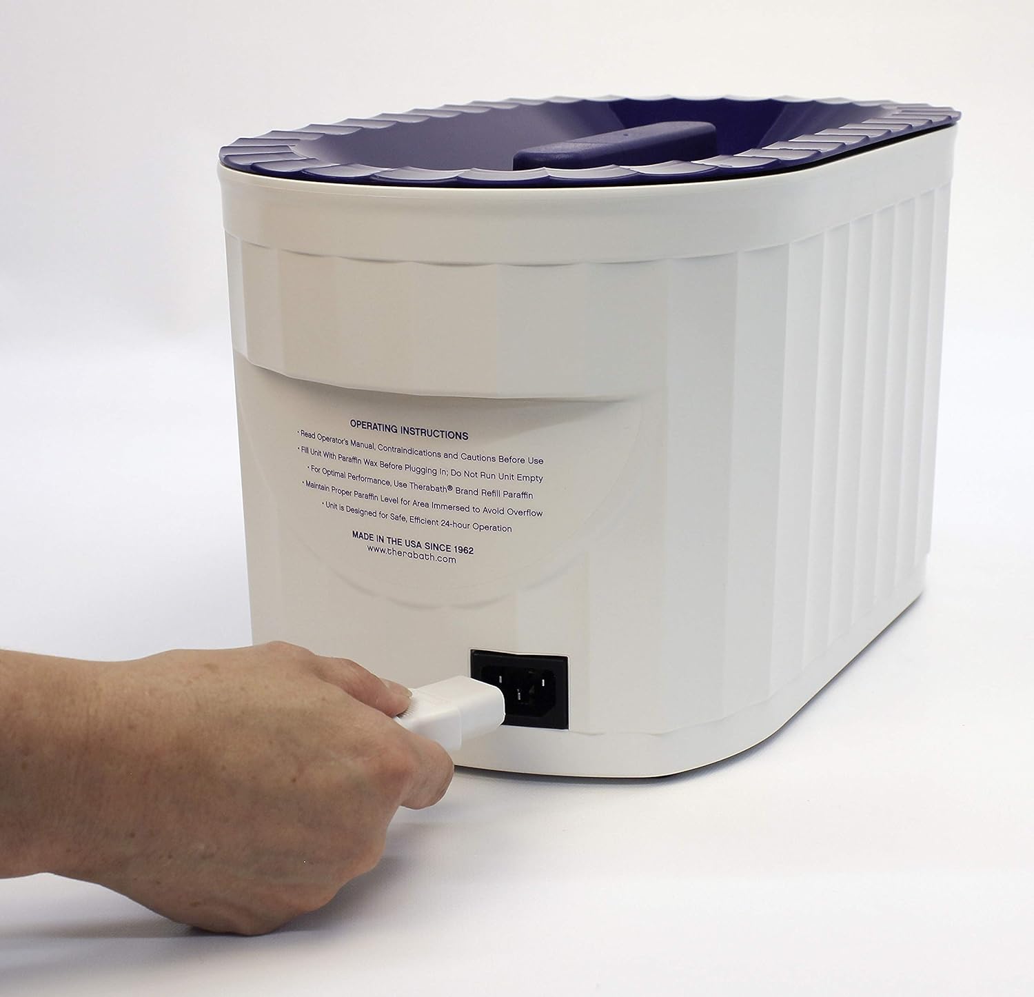 Therabath Professional Thermotherapy Paraffin Bath - Arthritis Treatment Relieves Muscle Stiffness - For Hands, Feet, Face and Body - 6 lbs of Paraffin Wax (ScentFree): Health & Personal Care