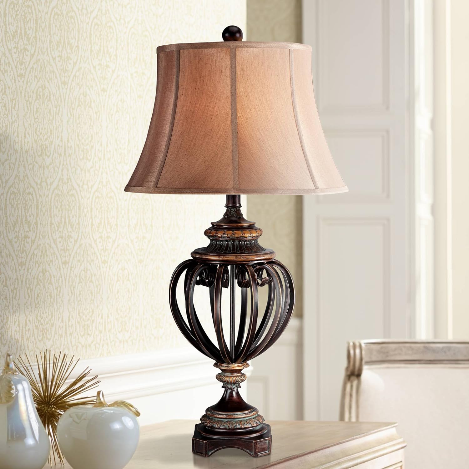 Best brown small table lamp