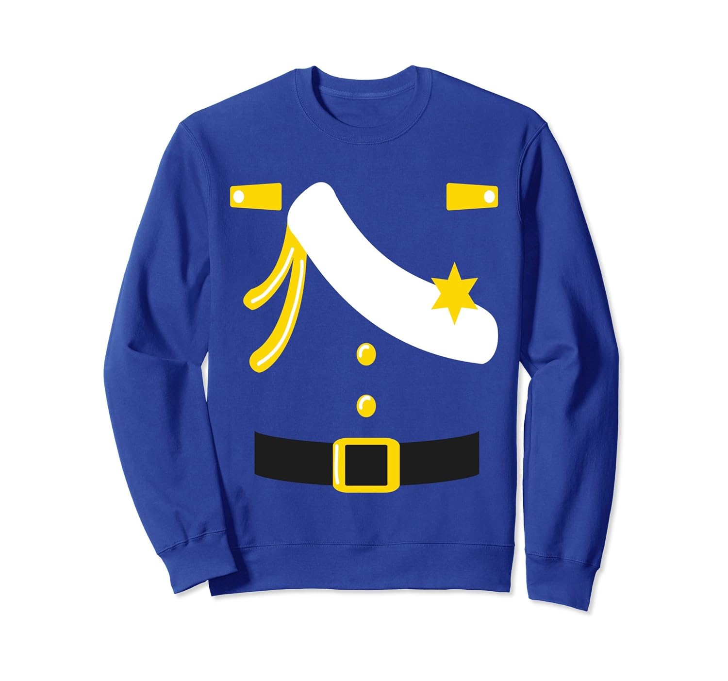 Police Officer Detective Suit Uniform Halloween Sweatshirt- TPT