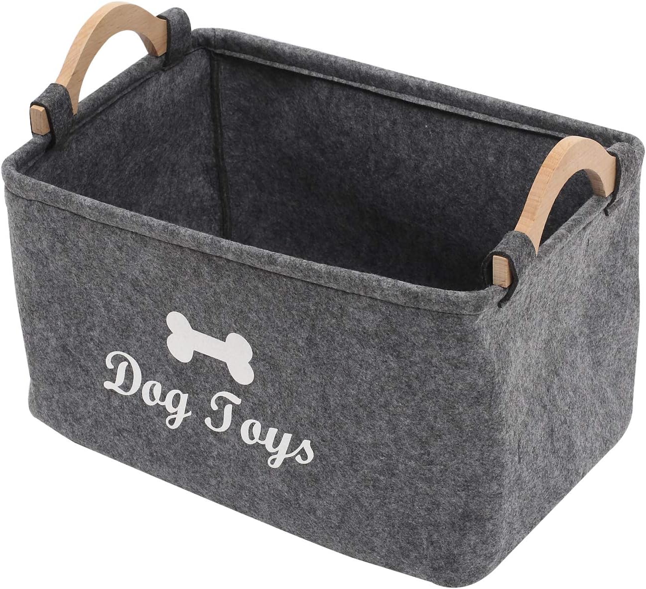 Kitchen & Dining Felt pet Toy Box and Dog Toy Box Storage Basket