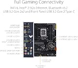 ASUS TUF GAMING Z790-PLUS WIFI D4 Intel LGA1700 ATX Motherboard 20+1 VRM view 5
