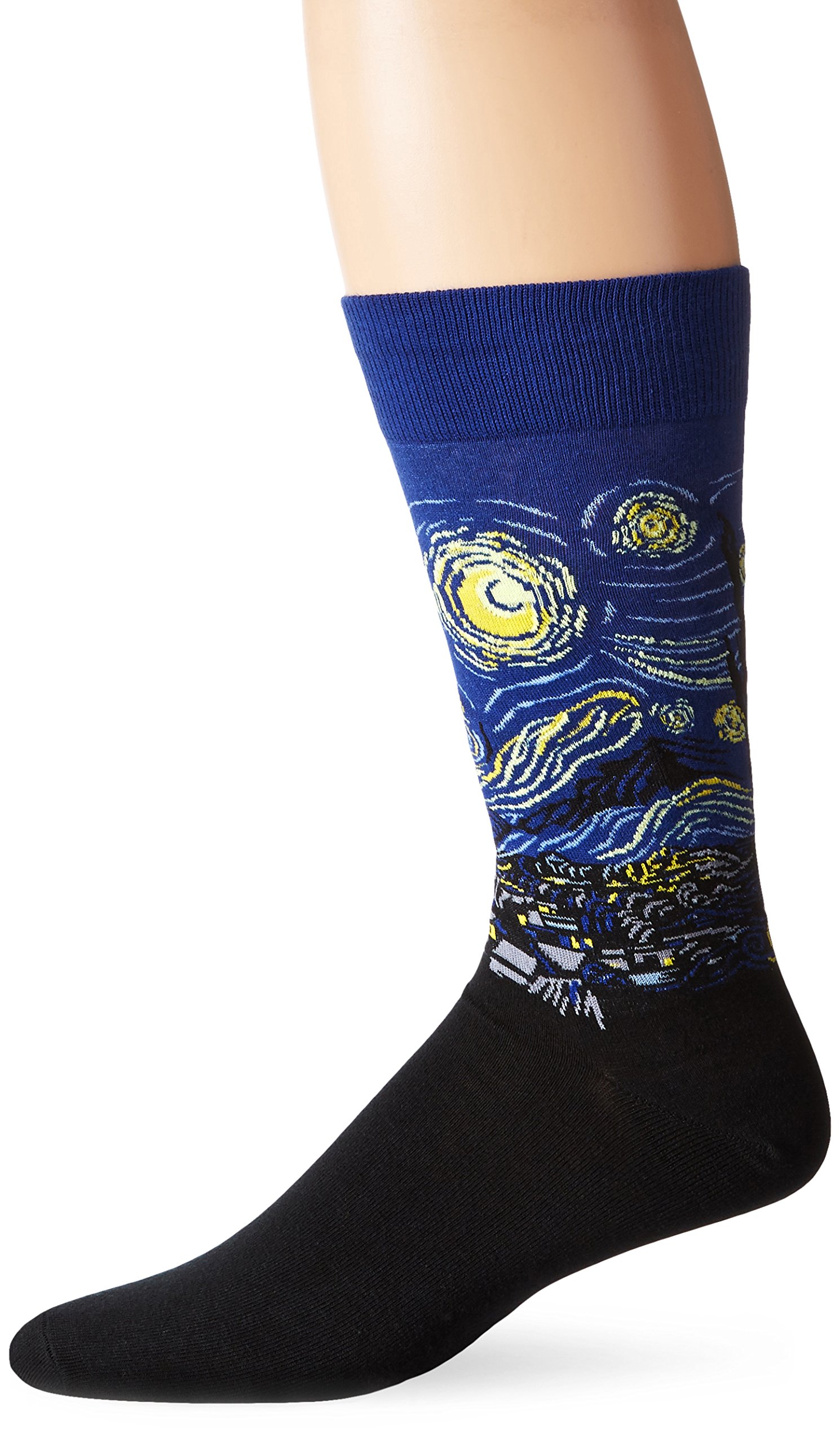 Hot Sox Men's Starry Night Sock 6-12.5 Assorted 1