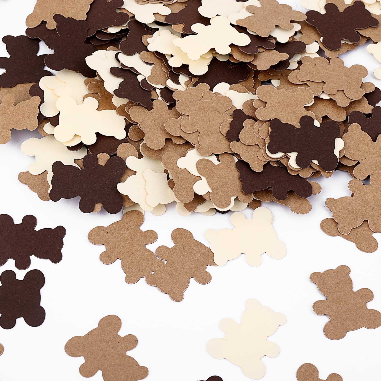 Bremorou Bear Confetti Pack of 300 for Baby Showers, Gender Reveal, Holidays and Festivals
