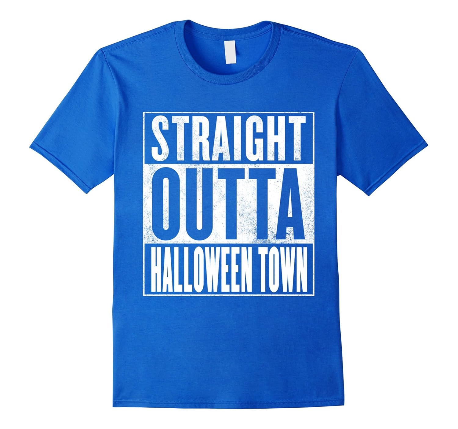 Halloween Town T-Shirt - STRAIGHT OUTTA HALLOWEEN TOWN Shirt-Rose