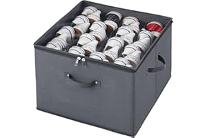 Mayniu Shoe Organizer Fits 16 Pairs, Large Shoe Organizer Cub Bins Box with Reinforced Handles, Closet Organizers and Storage for Shoes, Sneakers, Sandal and High Heeled (Grey)