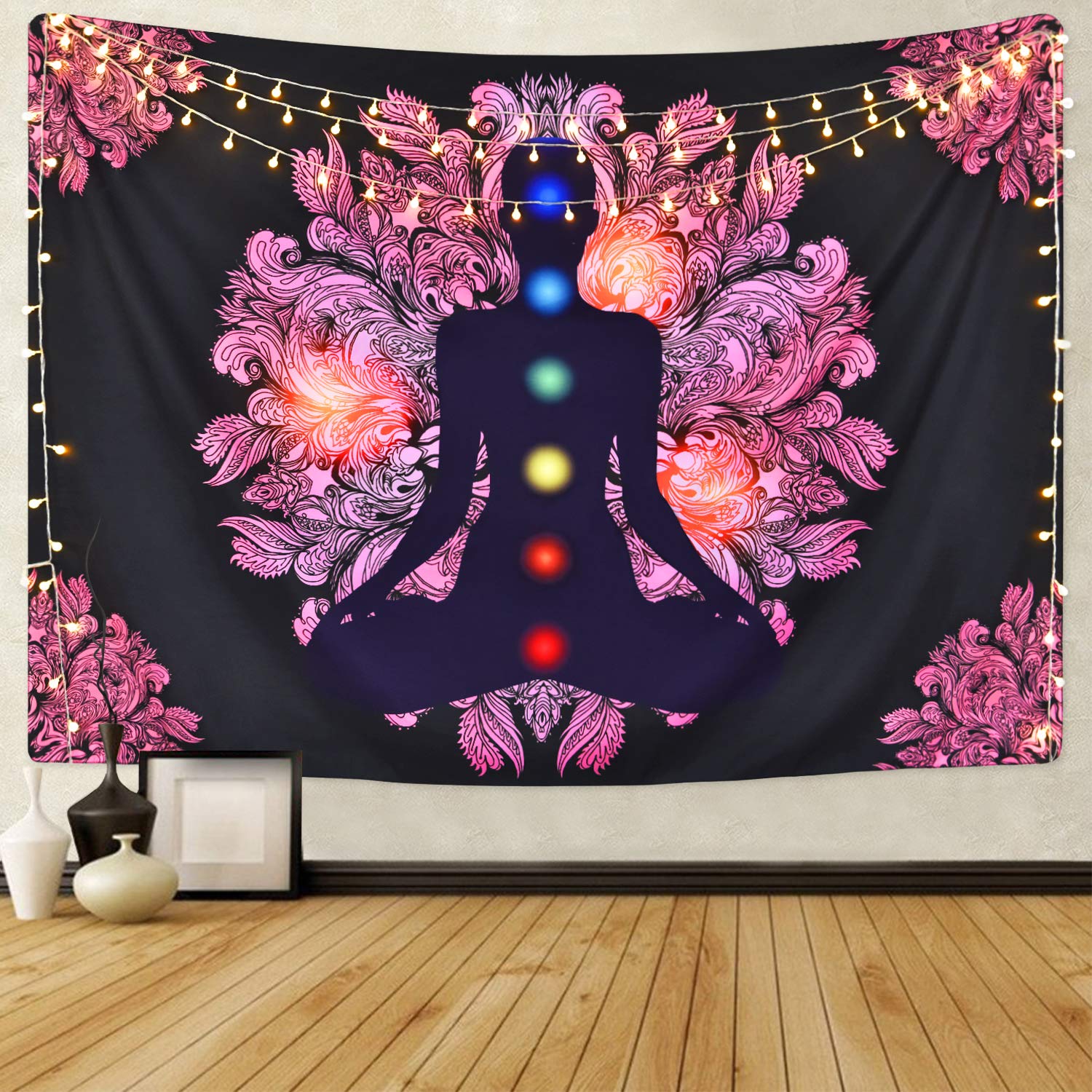 Chakra Tapestry Seven Chakra Tapestry Yoga Meditation Tapestry
