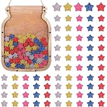 Reward Jar For Kids Treela Rainbow Reward Mason Jars - 2 Pack Behavior ...