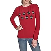 Tommy Hilfiger Womens Pullover Crewneck Everyday Sweater