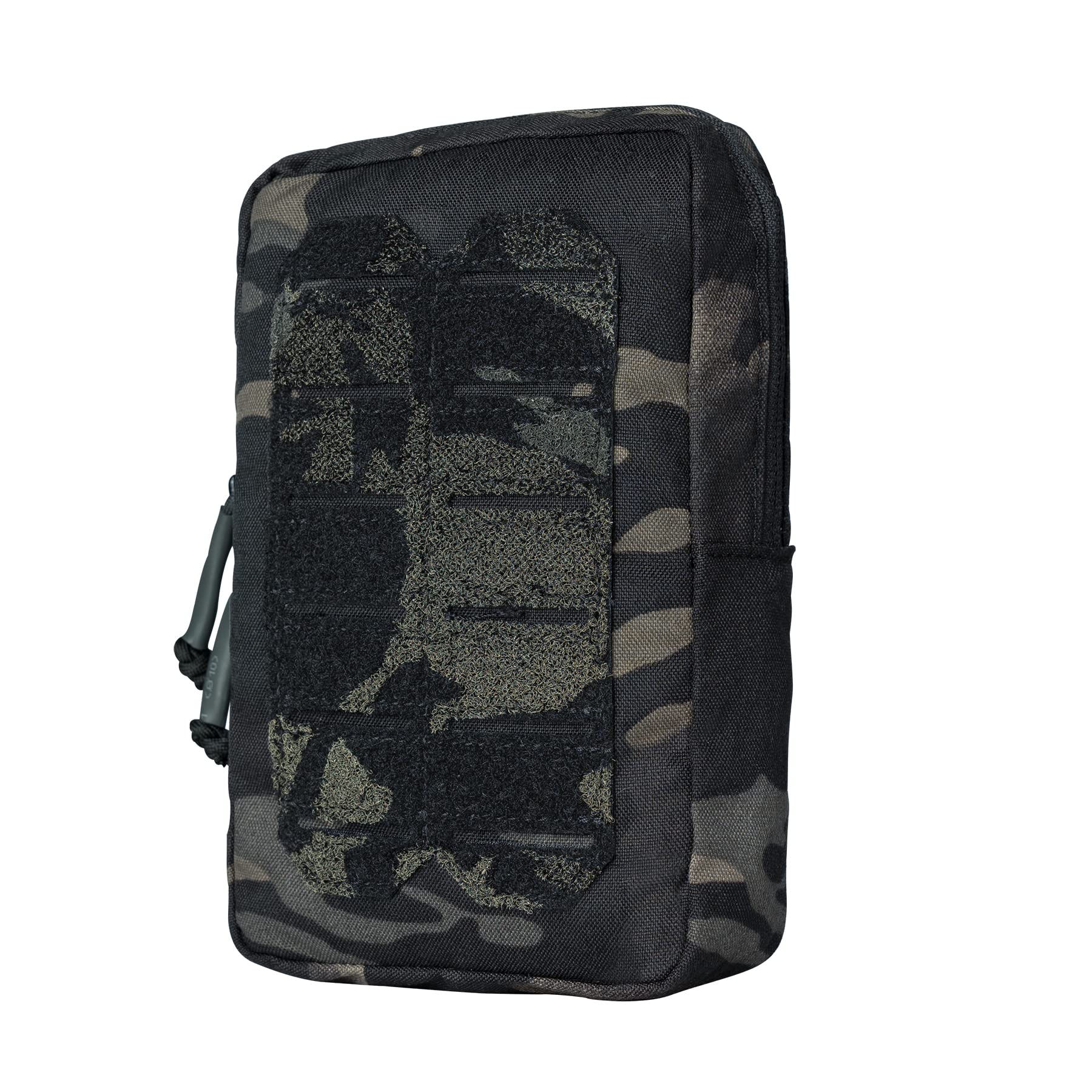 IDOGEAR Tactical MOLLE Pouch Multi-Purpose Compact EDC Small Utility Pouch Admin Organizer for Outdoor (camo Black)