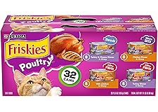 Purina Friskies Canned Wet Cat Food 32 Count Variety Packs - (32) 5.5 oz Cans