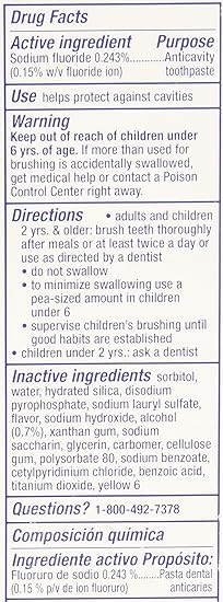 Crest Plus Scope Citrus Splash 6.2 oz: Amazon.com: Grocery & Gourmet Food