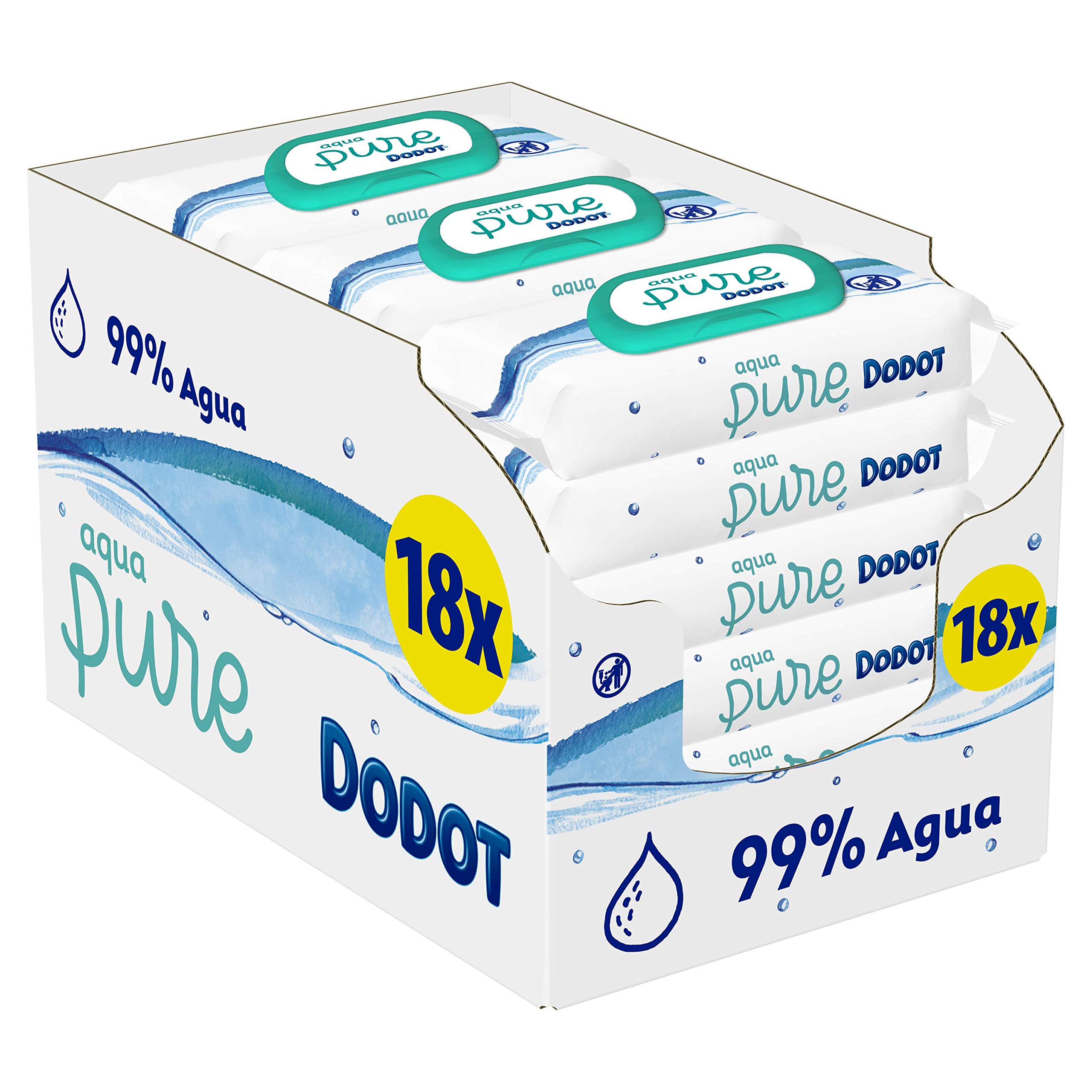 dodot water wipes