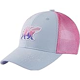 BASSDASH Kids Youth Fishing Sun Hat Mesh Back Adjustable Baseball Trucker Cap for Boys Girls Toddler