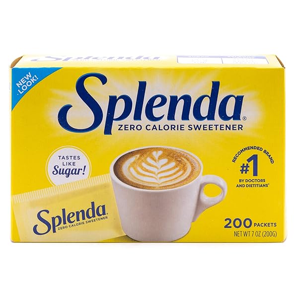 SPLENDA ZERO CALORIE SWEETENER, SINGLE-SERVE PACKETS (200 COUNT)