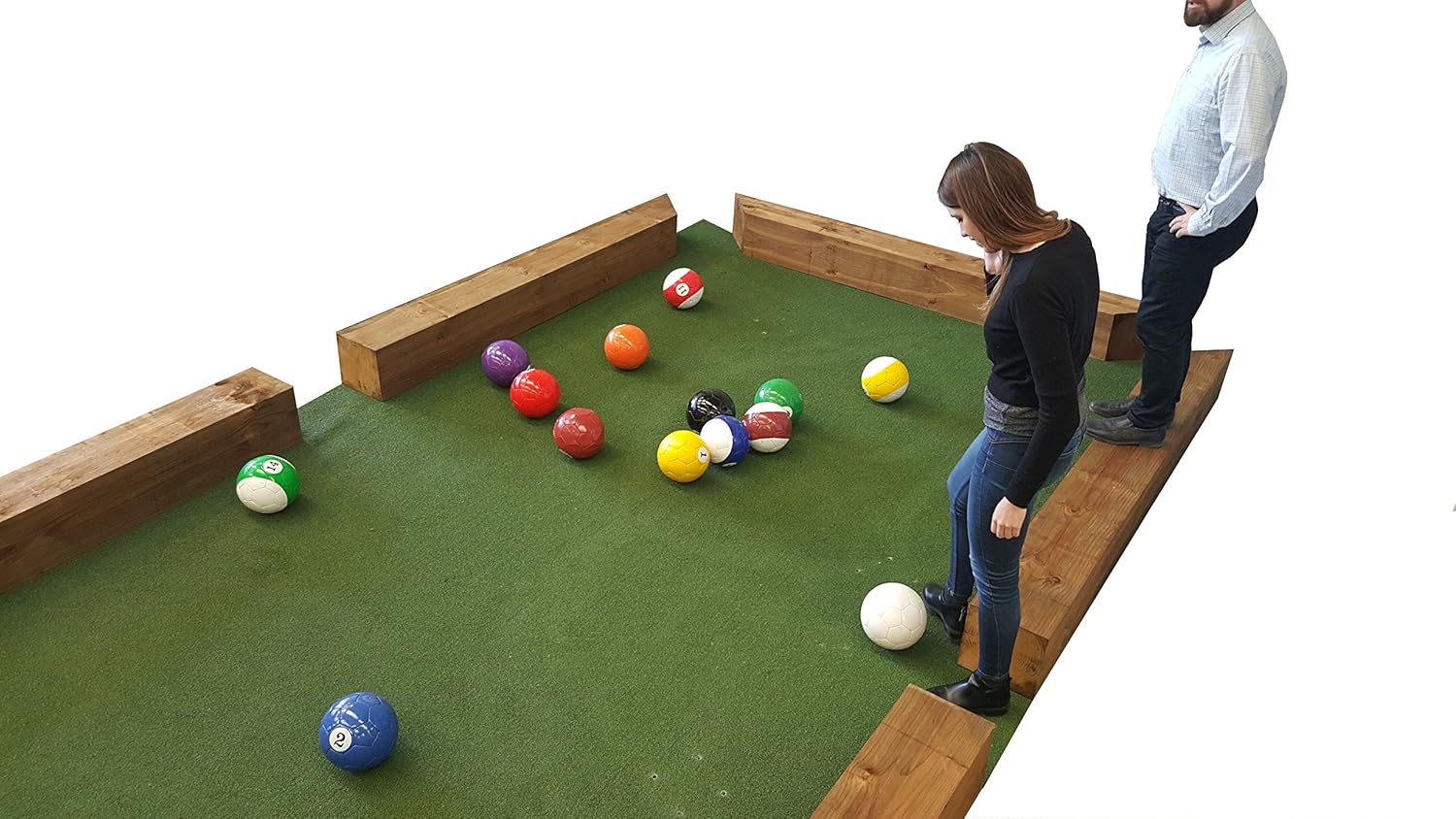 bolas gigantes para jugar al futbol