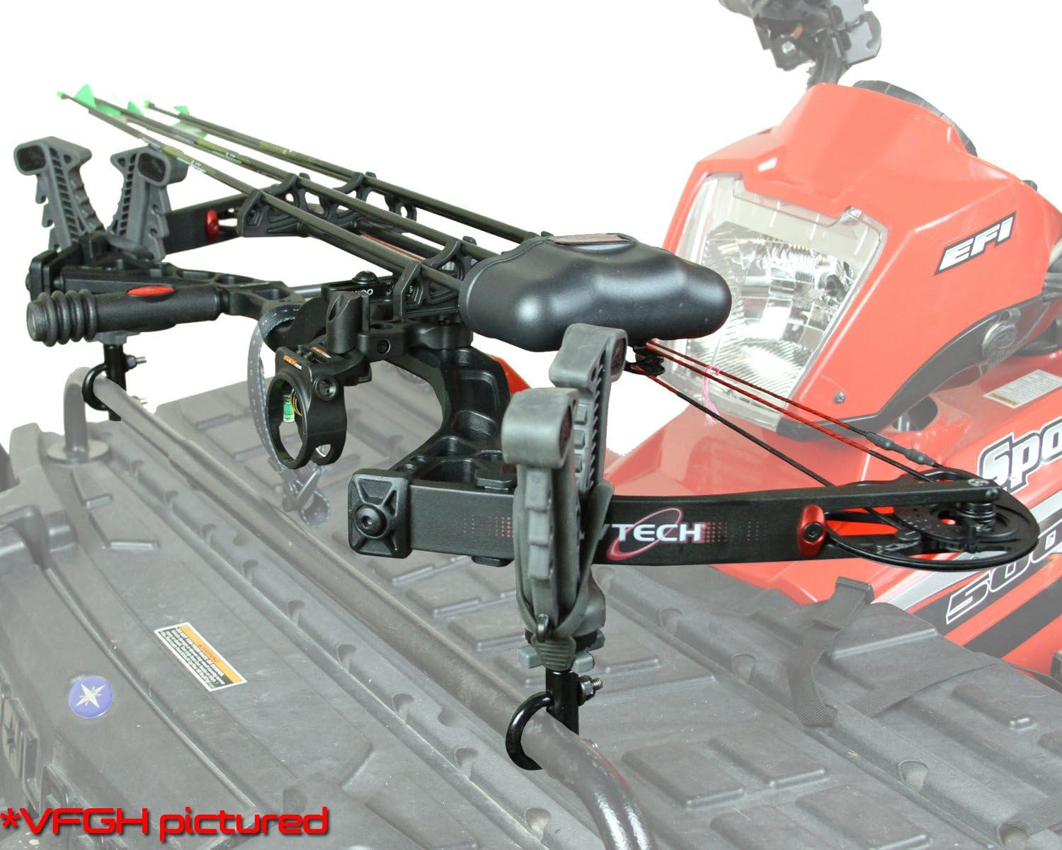 ATV TEK, VFG2, V-Grip Mounting Rack for Gun, Bow, Tools, Utilities - Double Rider: Automotive