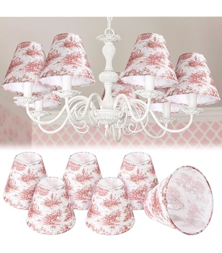Creative Hobbies 6-teiliges Set Kerzenabdeckungen Aus Kunststoff – 7,6 Cm Hoch, Für Mittlere Sockel, Weiß