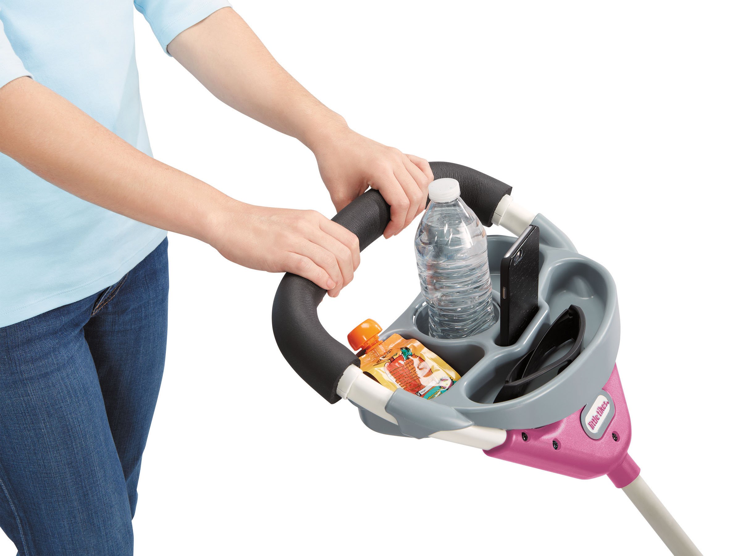 Little Tikes Perfect Fit 4-in-1 Trike, Pink, 9 months - 5 years