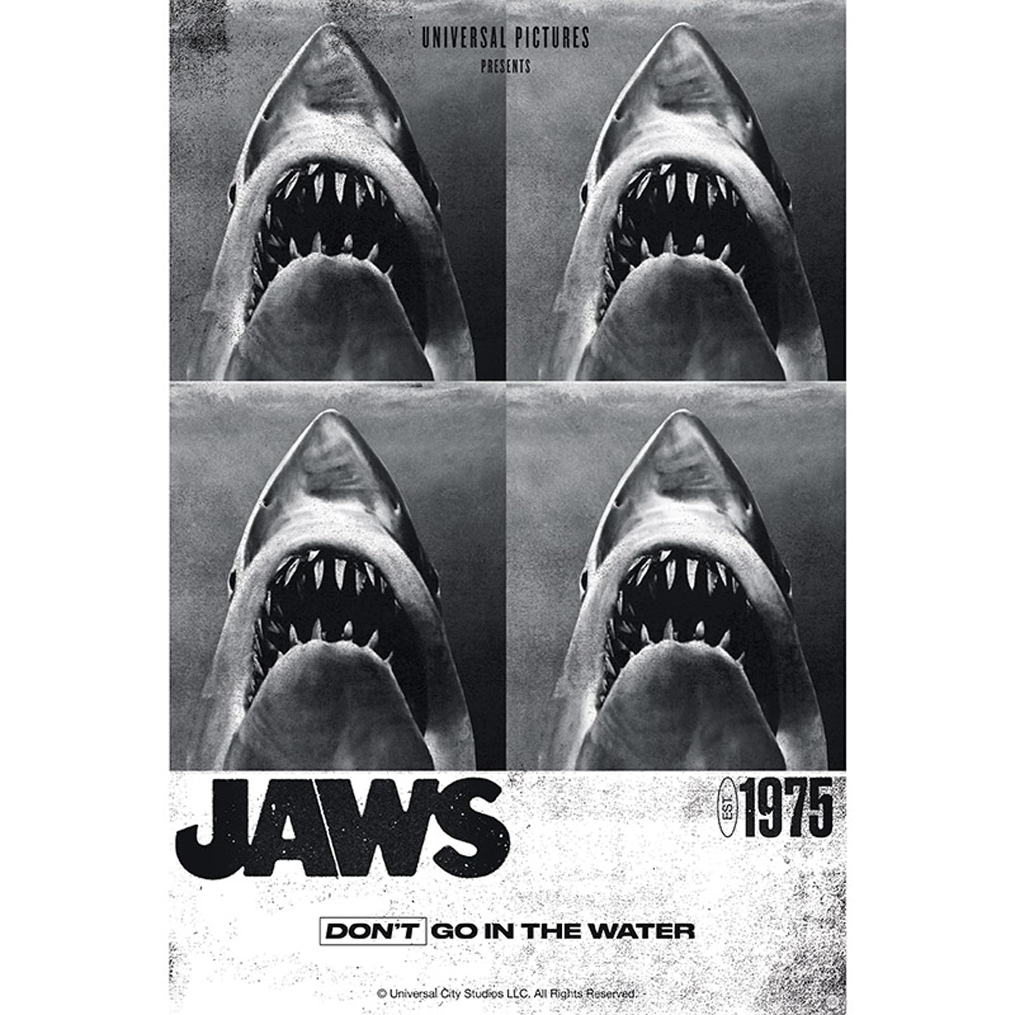 GB eye Jaws 1975 Poster 61 x 91.5cm Maxi Poster
