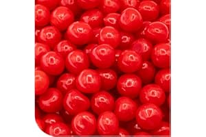 CRAZYOUTLET Cherry Sours Candy - 1 Pound Pack - Old Fashioned Cherry Sour Balls for Parties and Everyday Treats - Christmas Candy for Holiday Buffets - Nostalgic Chewy Sweets