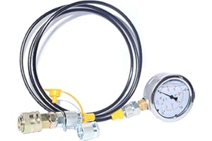 XZT 6000PSI Hydraulic Pressure Test Coupling Kit,Repair Tools for USA Brand Excavator Construction Machinery (6000PSI) (6000PSI)