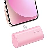 charmast Small Portable Charger for iPhone, Ultra-Compact 20W PD Fast Charging Power Bank 5000mAh, Mini Battery Pack for iPhone 14/14 Pro Max/13/13 Pro Max/12/12 Pro Max/11/XR/X/8/7/6 etc