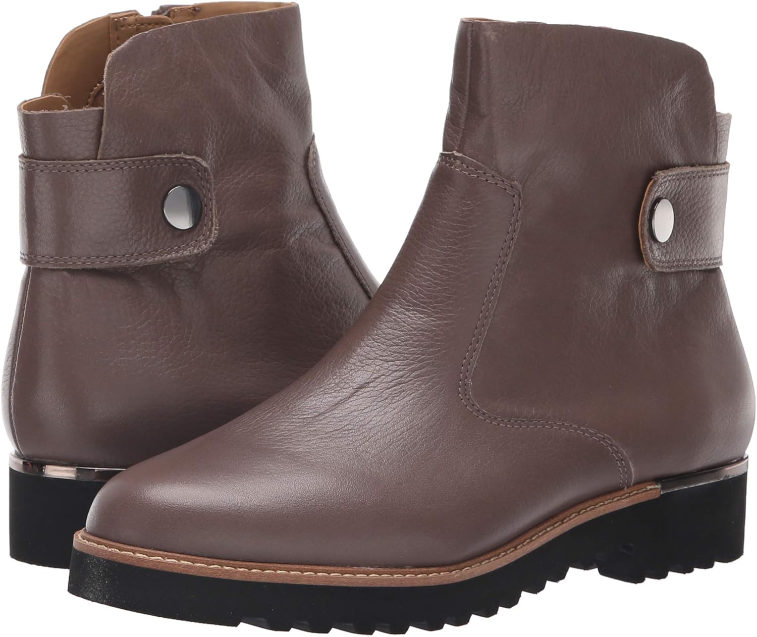 franco sarto chevelle leather booties