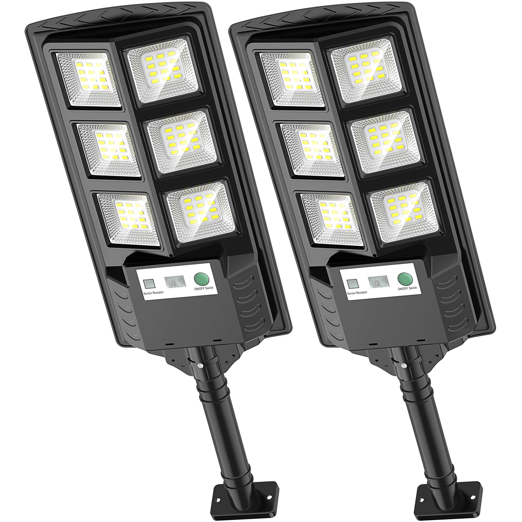 Clip On Solar Motion Lights Outdoor Waterproof, Fence Lights Outside 36 Leds 6000k Portable Solar Powered Security Light Fence Garage Camping - View #7