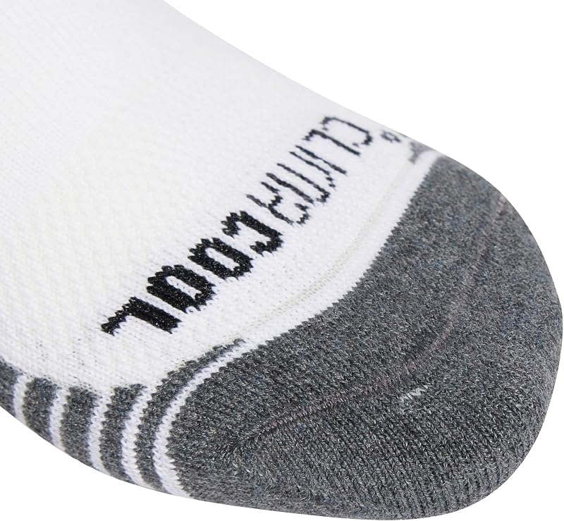 Mixte Performance Climacool Cushioned Low 3P Socks, White/Black, 40-42 — photo 4 sur 5