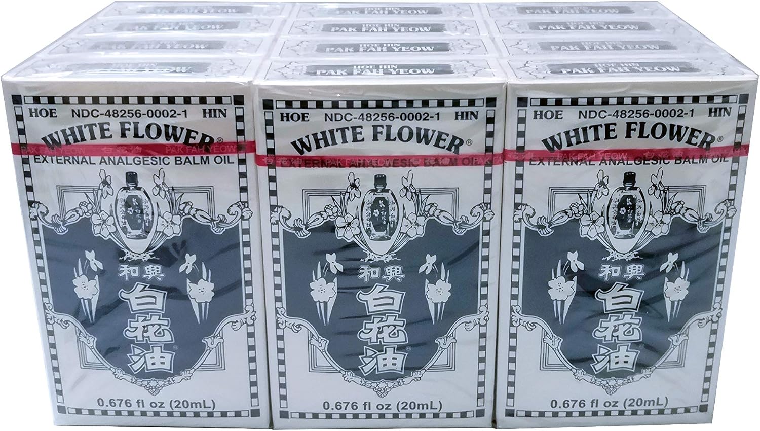 White Flower External Analgesic Balm Oil 20ml/ 0.676fl Oz