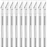 JETMORE 10 Pack Exacto Knife, Hobby Knife, Craft Knife for Carving, Cutting | Exacto knife set for pumpkin carving, diy, stencil &amp; model crafts, bulk precision art knife, craft knife set, exacto knives