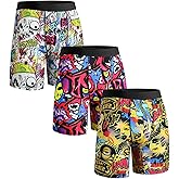 CHUAKIN Mens Boxer Briefs for Men Funny Novelty Boxer Brief Boys Underwear Stretch Sport Trunks Underwear Random Pack