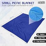 Generise Waterproof Picnic Blanket 100x150cm Blue for Outdoor Use view 2