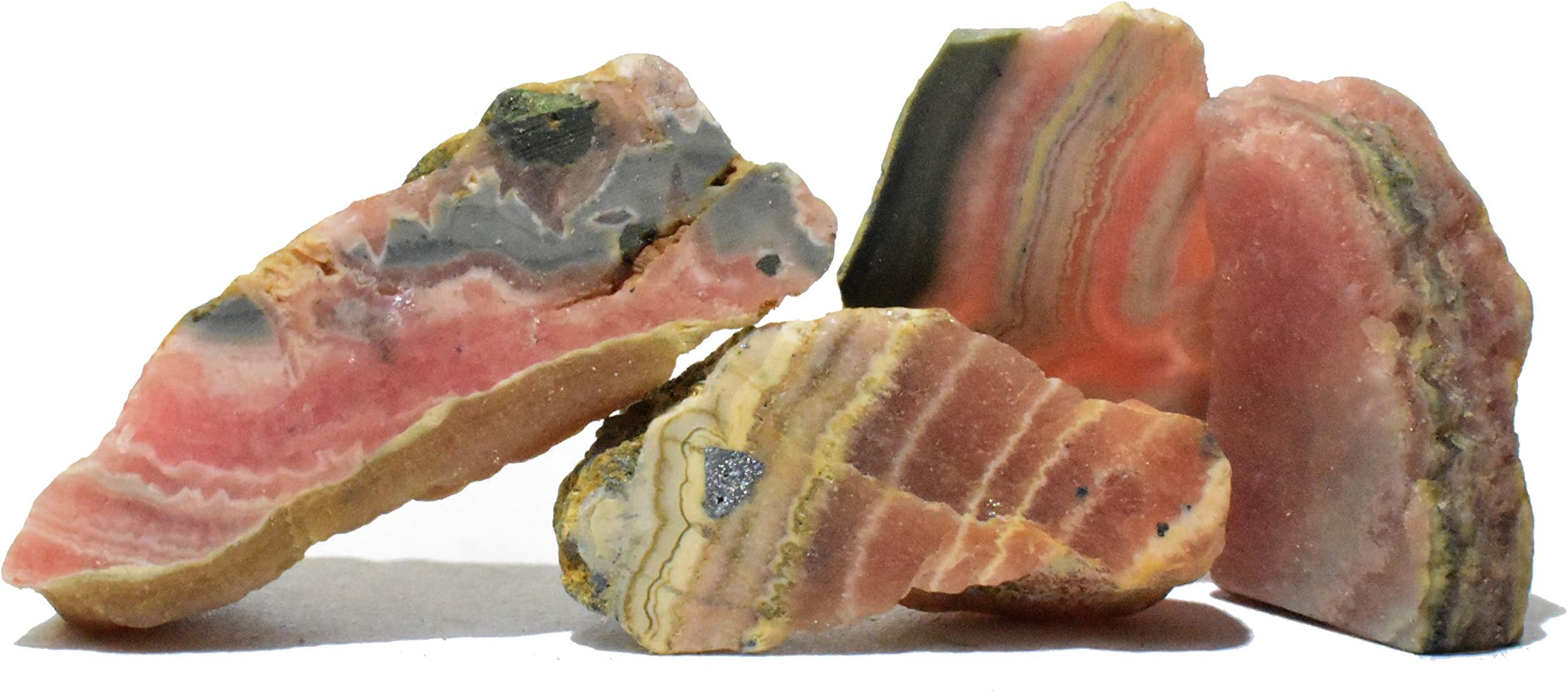 Healings4u Raw - Rhodochrosite 50 gm Natural Healing Reiki Crystal Chakra Stone