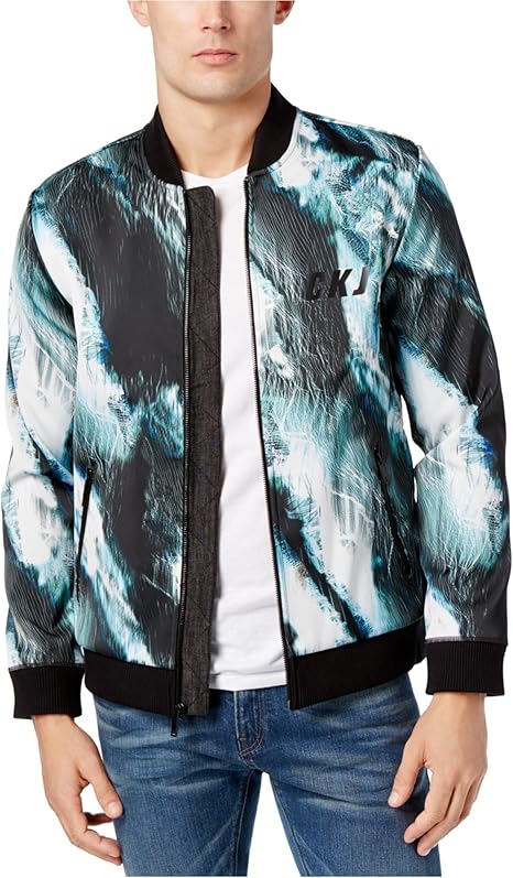 calvin klein bomber jacket green