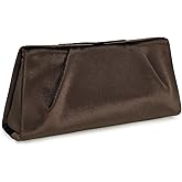 FLAIRFOLIO Elegant Clutch Purse for Women Velvet Evening Bags For Women Formal Evening Clutch Purse Pouch Wedding Prom Party