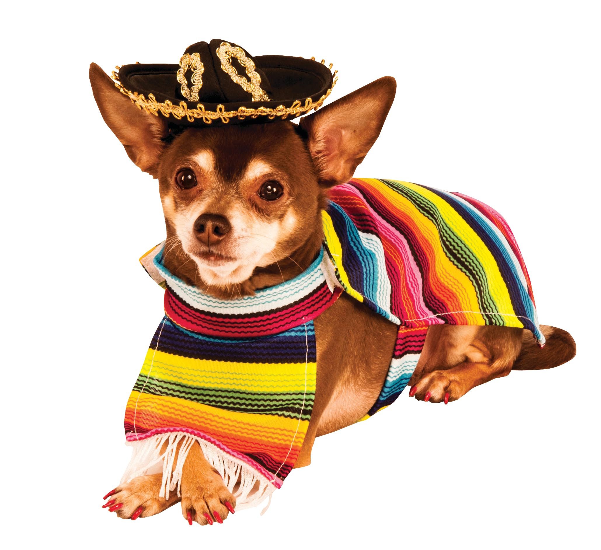 Rubies Official Mexican Serape Pet Dog Costume Halloween