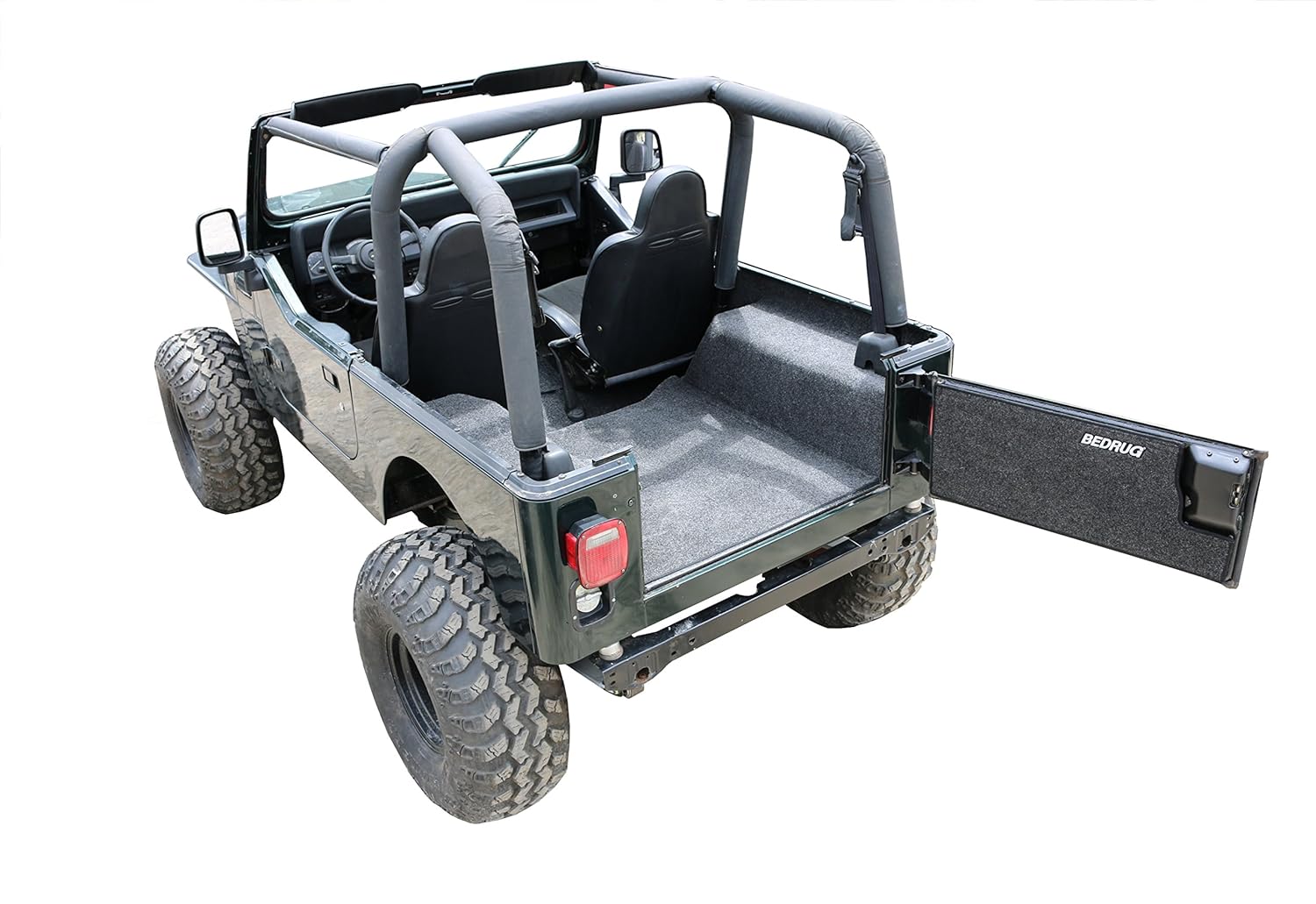 BedRug Jeep Kit INCLUDES TAILGATE & CARGO LINER BedRug BRCJ76R fits 76